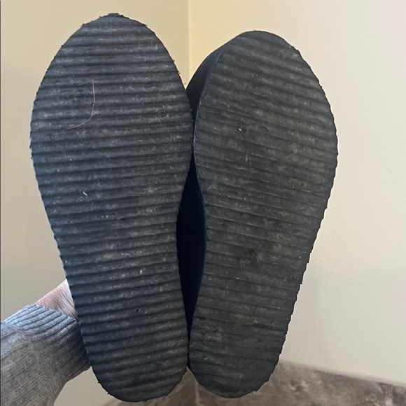 Moschino Black Logo Slide Sandals Gold MOSCHINO Hardware Designer Platform Slide - Picture 10 of 12